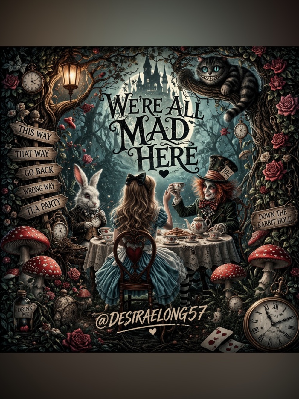 'We're All Mad Here'